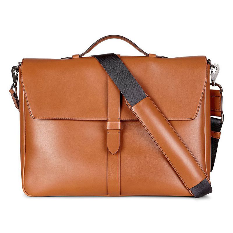 Bolsos Cruzados Ecco Lars Para Hombre,Marrones,085176-UWR